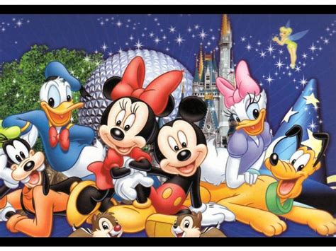 Disney Wallpaper: Mickey Mouse and Friends Wallpaper | Disney fun facts ...