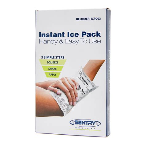 Instant Ice Pack Disposable Small 10801010 - Student First Aid