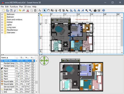 Sweet Home 3d Furniture Library Editor Download - decorooming.com
