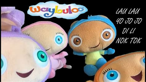 WAYBULOO Talking Peek A Boo LAU LAU YO JO JO DI LI & NOK TOK Soft Toys ...