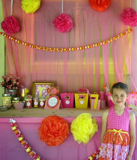 Summer Birthday Party Ideas - Lily's 7th Birthday Party - Do It All ...