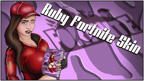 Ruby Fortnite Skin Background - Pixel Art Fortnite Skin Ruby Novocom ...