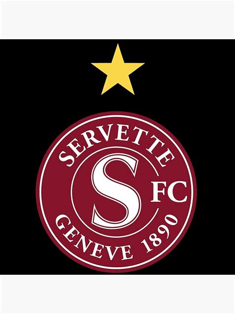 "SERVETTE FC - LOGO" Poster for Sale by LueFery44 | Redbubble