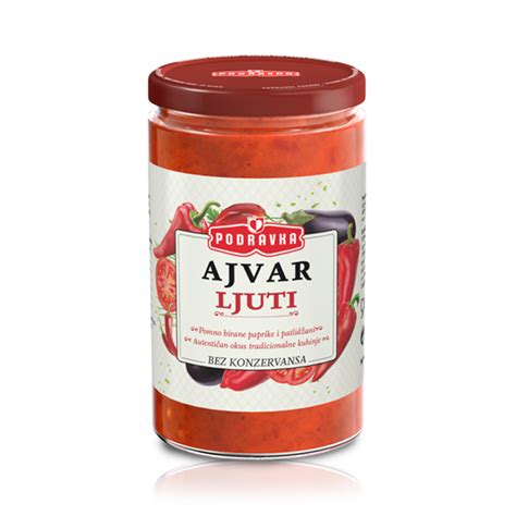 Podravka Ajvar Chutney Hot 690g – Croatian Store