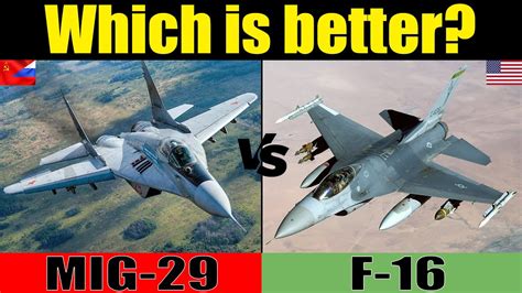 F-16 vs Mig-29: Which is better? - YouTube