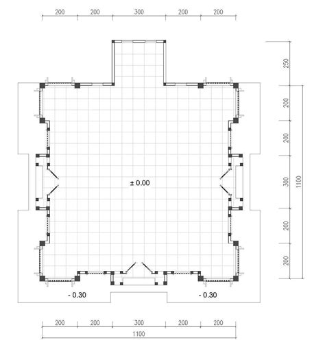 Gambar denah dan tampak Masjid Ukuran 11 x 11 m | Home Design and Ideas