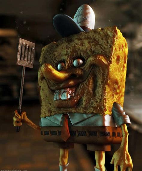 18 Creepy Spongebob Fan Art Creations That Went Too Far