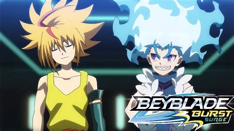 Beyblade Burst Surge Episode 14 Free & Lui vs Valt & Hyuga - English ...