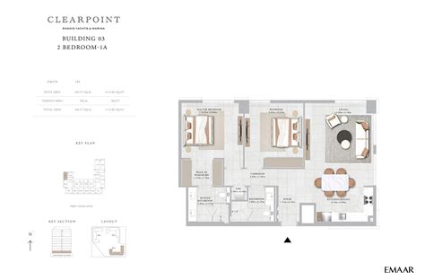 Clearpoint by Emaar - Floor Plan | Luxury Waterfront Apartments