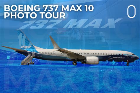 Photo Tour: Inside The Boeing 737 MAX 10 Test Aircraft At Farnborough