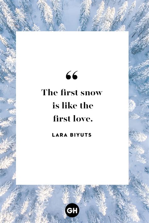 I Love Snow Quotes