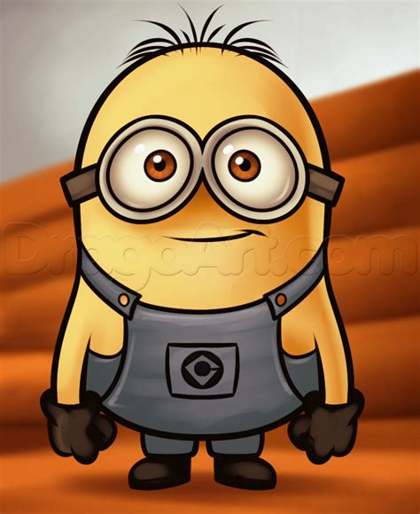 how-to-draw-a-minion-from-despicable-me-grus-minions | Drawings ...