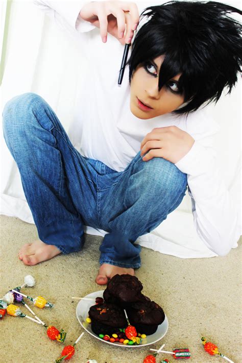 L Cosplay~Death Note by TheKeiMan on DeviantArt