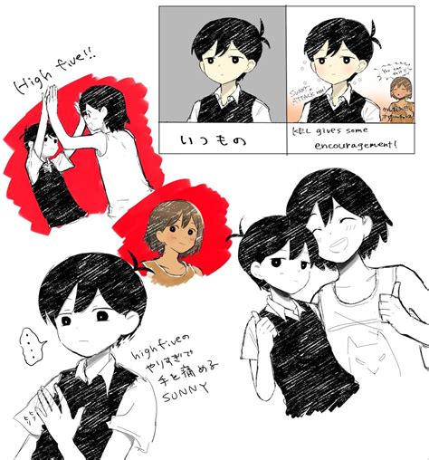 omori and kel fanart in 2021 | Anime, Video game anime, Fan art