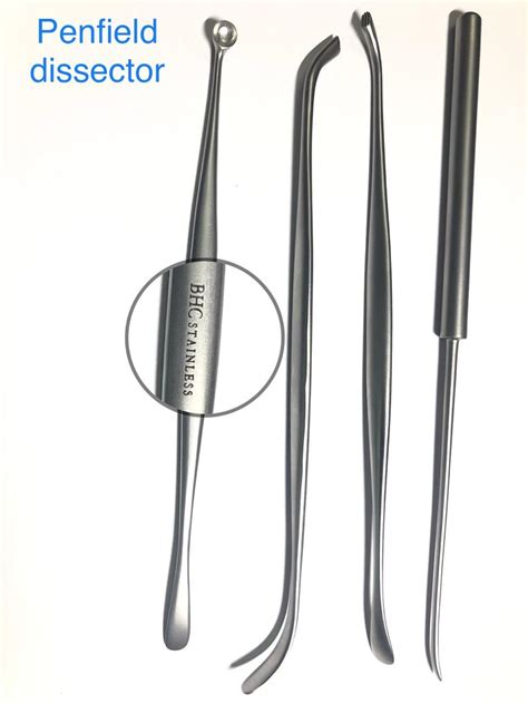 Penfield Dissector Set No 1,2,3,4, टोंसिल डिस्क्टर - Bright Health Care ...