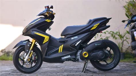 Yamaha Aerox 155 Modifikasi Simple