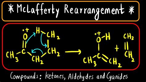 McLafferty Rearrangement in ketone, aldehyde and cyanide | Mechanism ...