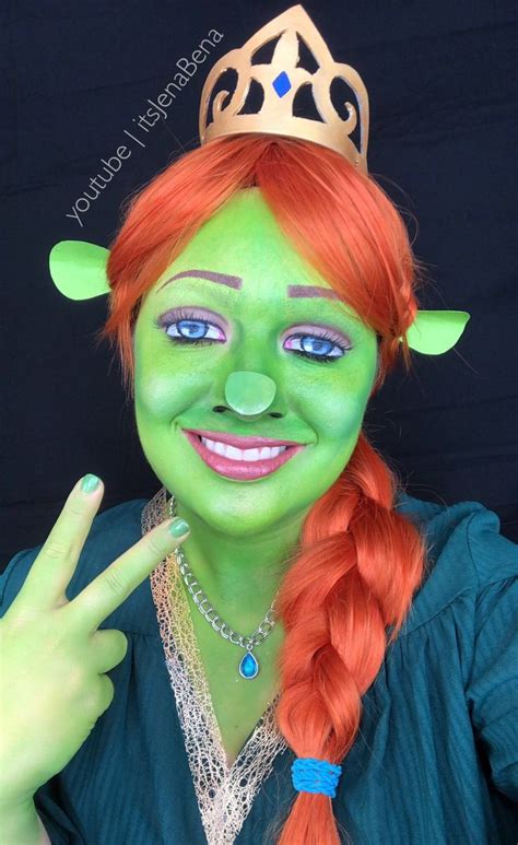 princess fiona (shrek makeup) | Princess fiona, Shrek, Fiona shrek