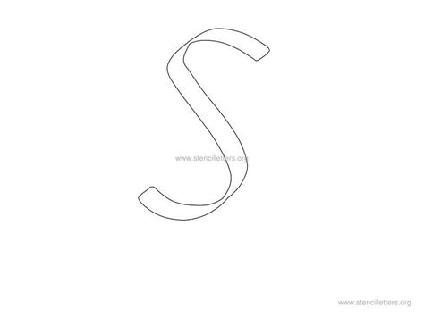 Cursive Wall Letter Stencils | Stencil Letters Org