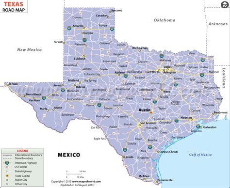 Texas Road Map | Texas Highway Map