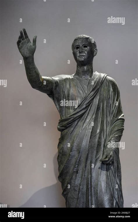 Bronze statue of orator (arringatore) hi-res stock photography and ...