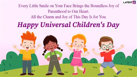 Universal Children's Day 2021 Wishes & Greetings: WhatsApp Stickers ...