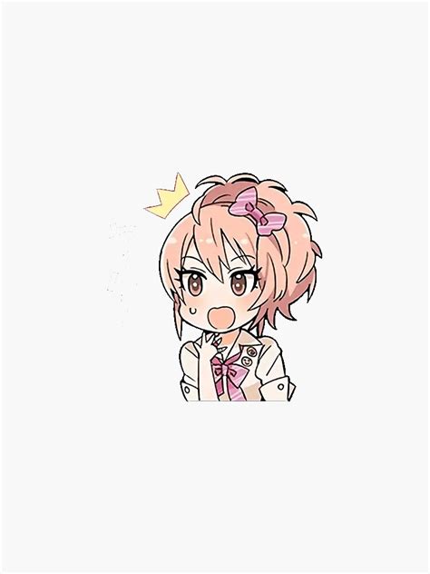 "Shocking anime girl reaction" Sticker for Sale by SSSTUDIOONE | Redbubble