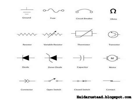 12 Electrical symbols « Electrical and Electronic Free Learning Tutorials