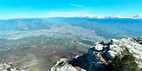 View on Grenoble, France in the Alps : woahdude