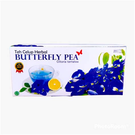 Jual Teh Kembang Telang Celup | Butterfly Pea Flowers Tea - 20 bag ...