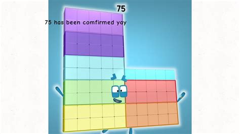 75 confirmed and info! (Numberblocks season 10) - YouTube