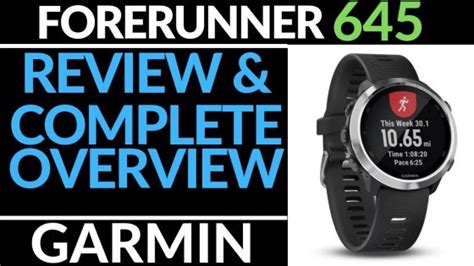 Garmin Forerunner 645 Review and Full Walkthrough - Complete Overview ...