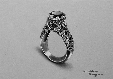 Onyx Ring (Completed) by Anubhavg on DeviantArt