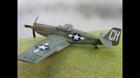 ICM 1/48 North American P-51A - YouTube