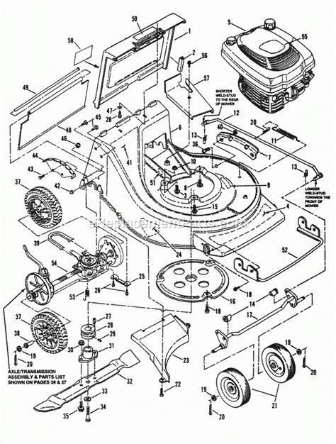 Snapper Clp21650Rv Parts List And Diagram : Ereplacementparts ...