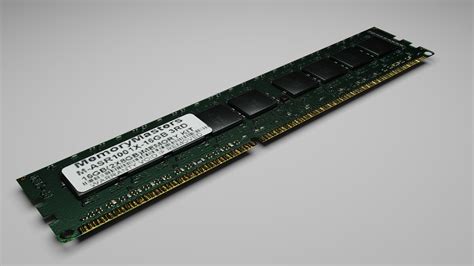 DDR4 SDRAM Memory Module 3D model - TurboSquid 1768632