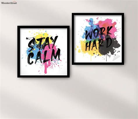 Buy Motivational Quotes Frames Online Upto 70% Off | WoodenStreet