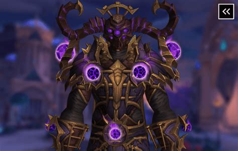 WoW Warlock Nighthold Tier 19 Transmog Set Boost