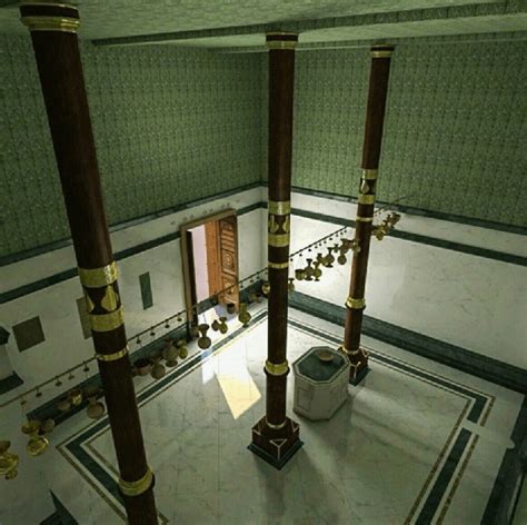 The inside of the Kaaba at Mecca : r/AlternateAngles