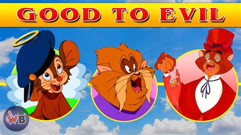 An American Tail Characters: Good to Evil (& Fievel Goes West) - YouTube