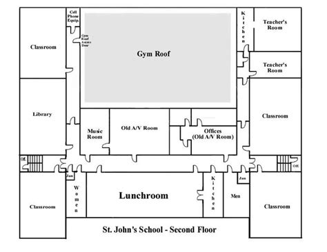 School Floor Plans | School floor, School building plans, School floor plan