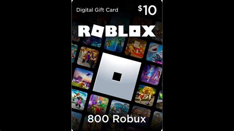 Roblox Gift Card - 800 Robux [Online Game Code] | Roblox gifts, Gift ...