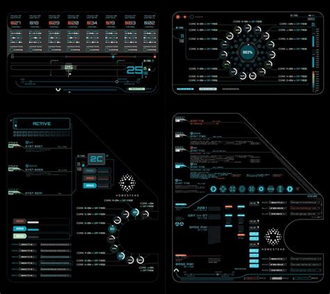 Sci Fi UI Design