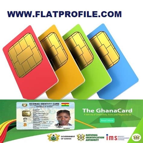 Registration of SIM with Ghana Card - flatprofile