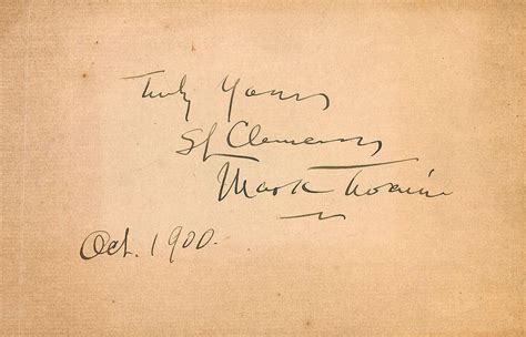 Mark Twain | PSA AutographFacts℠