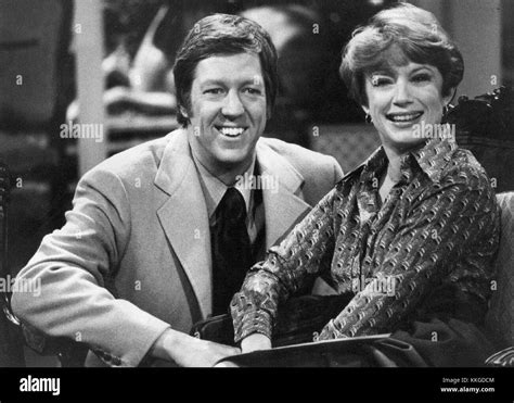 David Hartman Nancy Dussault Good Morning America 1976 Stock Photo - Alamy