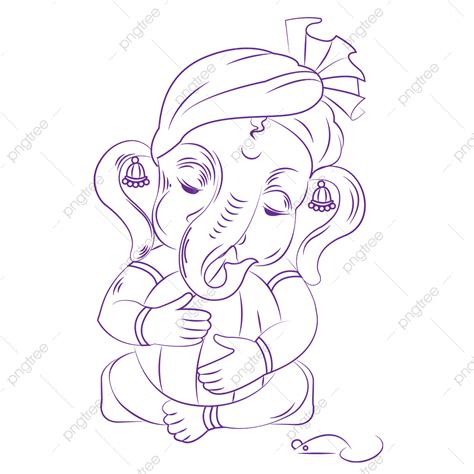 Ganpati Vector Hd Images, Ganpati, Ganpati Bappa Drawing, Ganpati Bappa ...