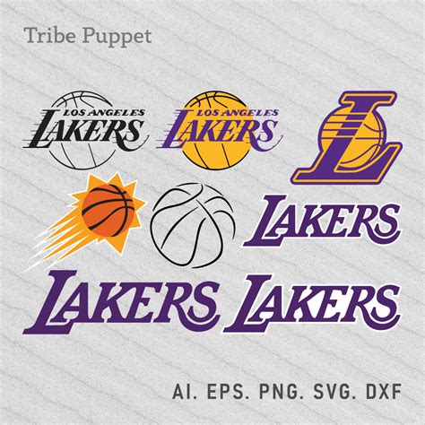 Los Angeles Lakers Logo Vector Set - MasterBundles