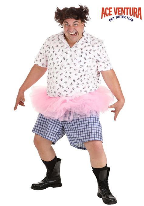 Ace Ventura Tutu Costume for Plus Size Adult Men