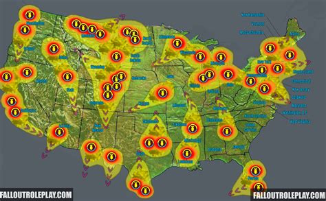 Fallout Universe Map